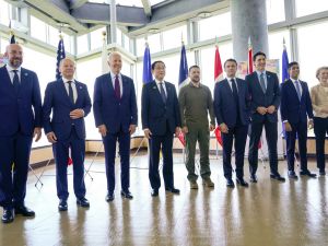 G7峰會談烏克蘭局勢 澤倫斯基趕赴參加