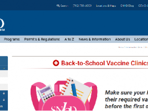 SNHD：学生返校强制疫苗接种 诊所及日期