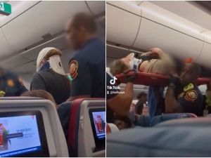 达美航空客机遇乱流 乘客喷飞撞头11人送医