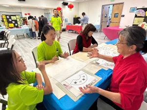 金山湾区TCML台湾华语文中心导览 主流学员体验中秋文化