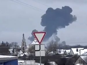俄运输机遭乌克兰击落 74人罹难载有65名乌克兰战俘