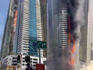 杜拜「67層摩天大樓」烈焰沖天 近4000住戶緊急撤離