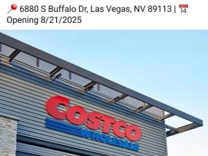 維加斯西南區Costco新店 定8/21日開業