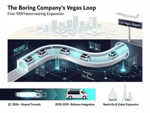 Boring Company 公布详细维加斯环线计划