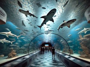 曼德勒海湾水族馆鲨鱼也吃五星级