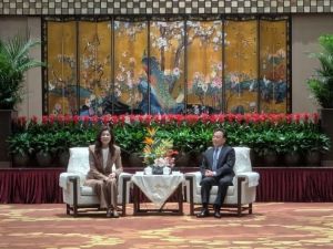 郑丽文中国行会江苏上海书记 提「辜汪会谈」往事