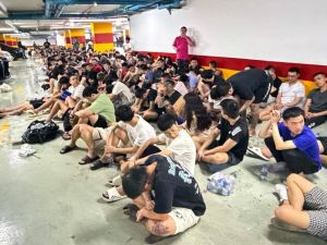 金邊五星酒店藏詐騙機房 311人遭逮