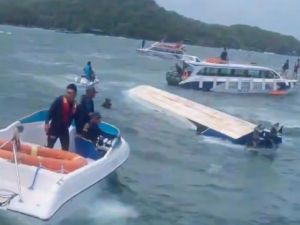 越南富國島外海觀光快艇翻覆 至少15人罹難
